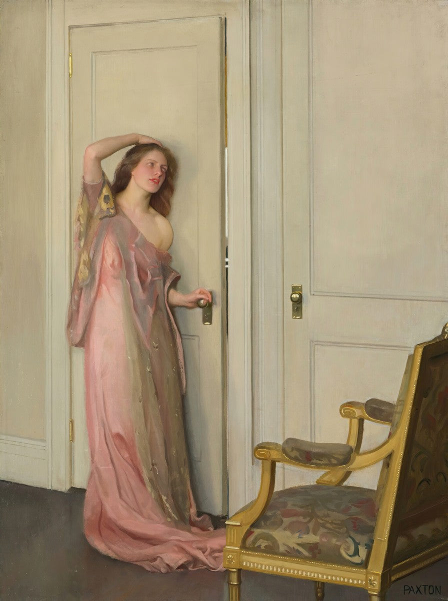 The other door (1917) by William McGregor Paxton