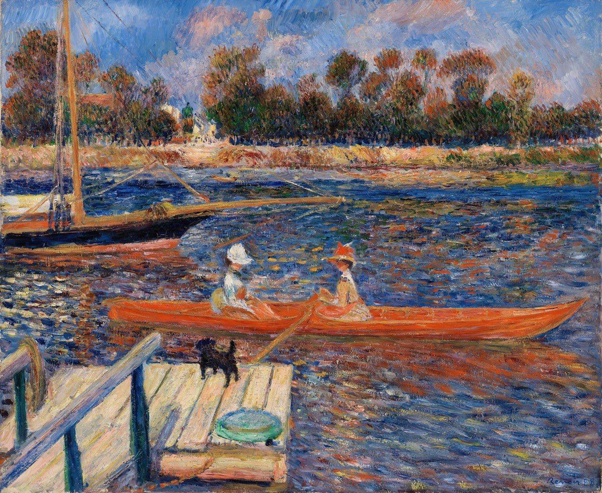 The Seine at Argenteuil (La Seine Ã  Argenteuil) by Pierre-Auguste Renoir