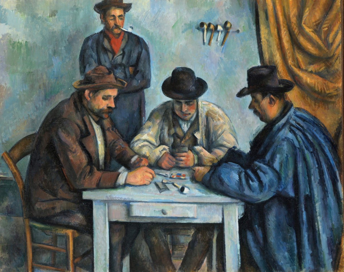 The Card Players by Paul Cézanne