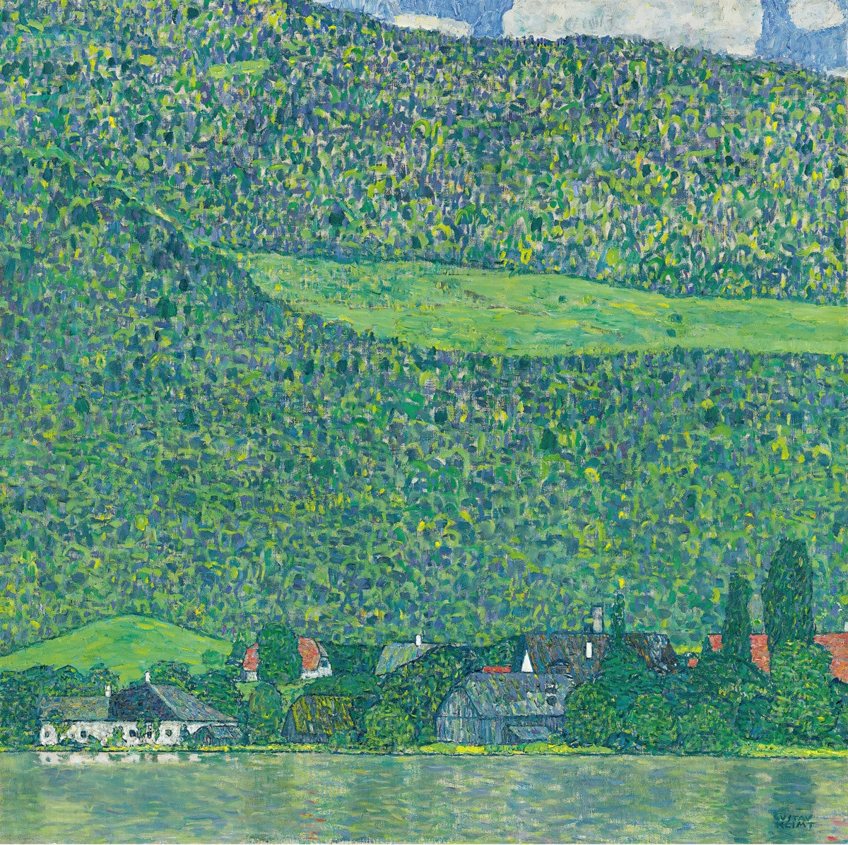 Litzlberg am Attersee by Gustav Klimt