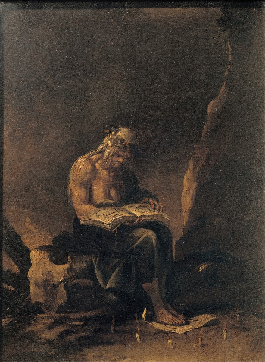 A Witch (1646) by Salvator Rosa