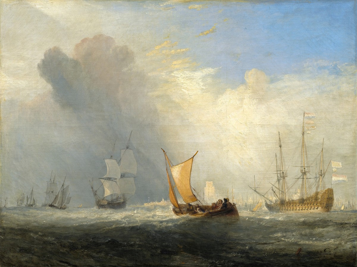 Rotterdam Ferry-Boat by Joseph Mallord William Turner