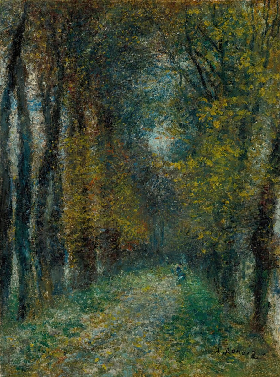 L’allée Couverte by Pierre-Auguste Renoir