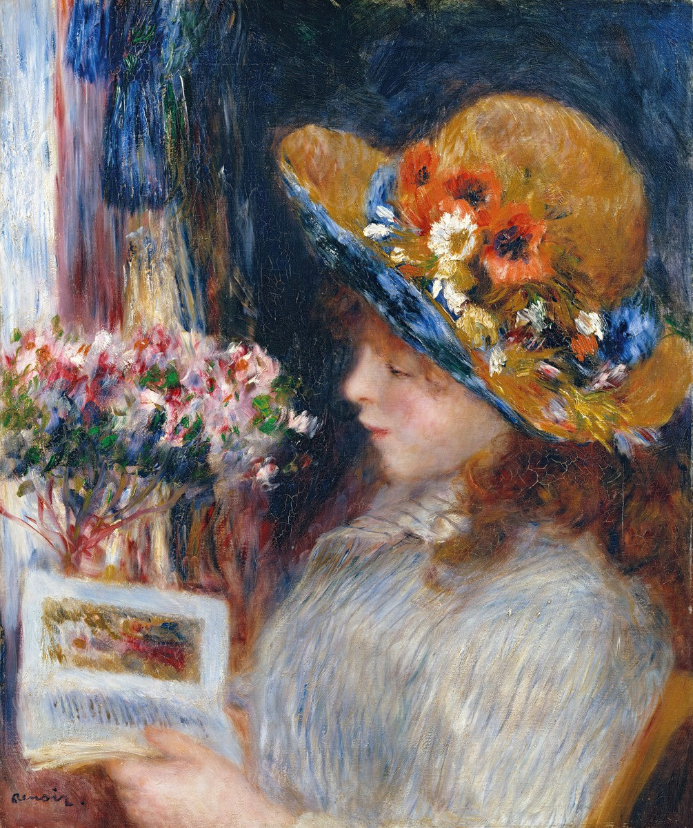 Reading Girl by Pierre-Auguste Renoir