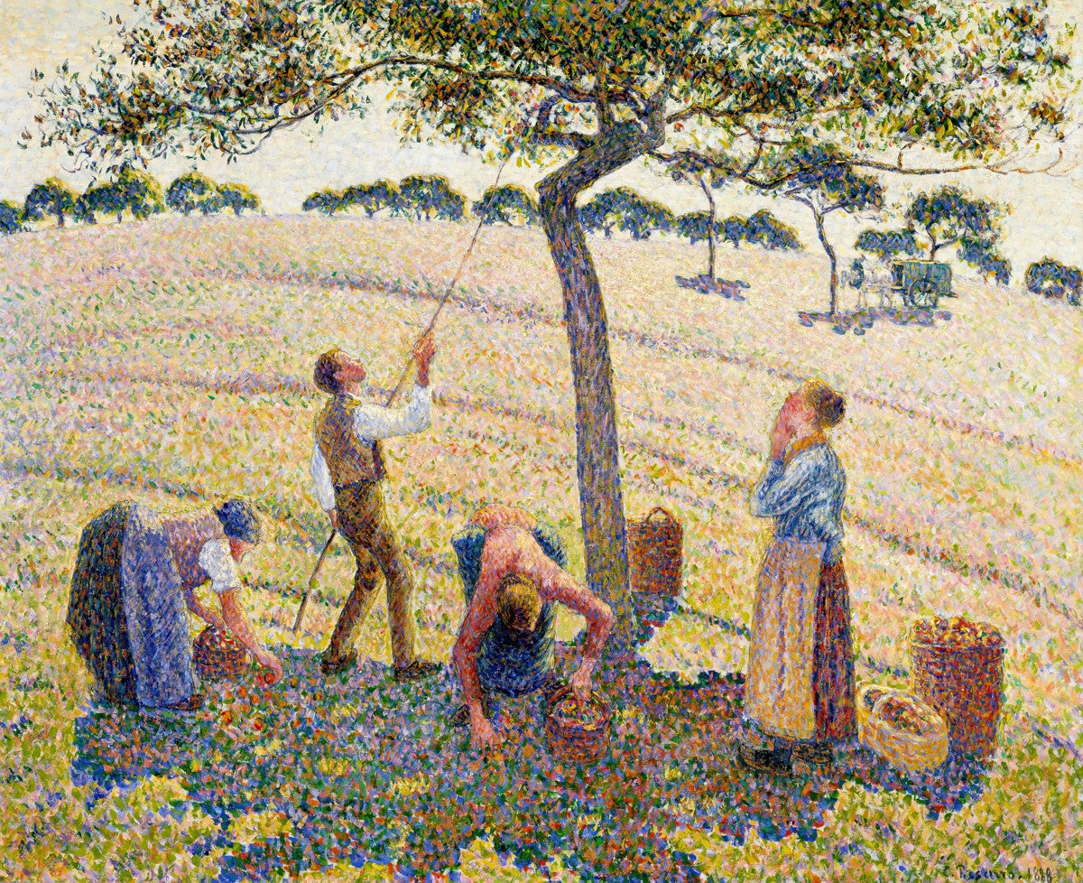 Apple Harvest by Camille Pissarro