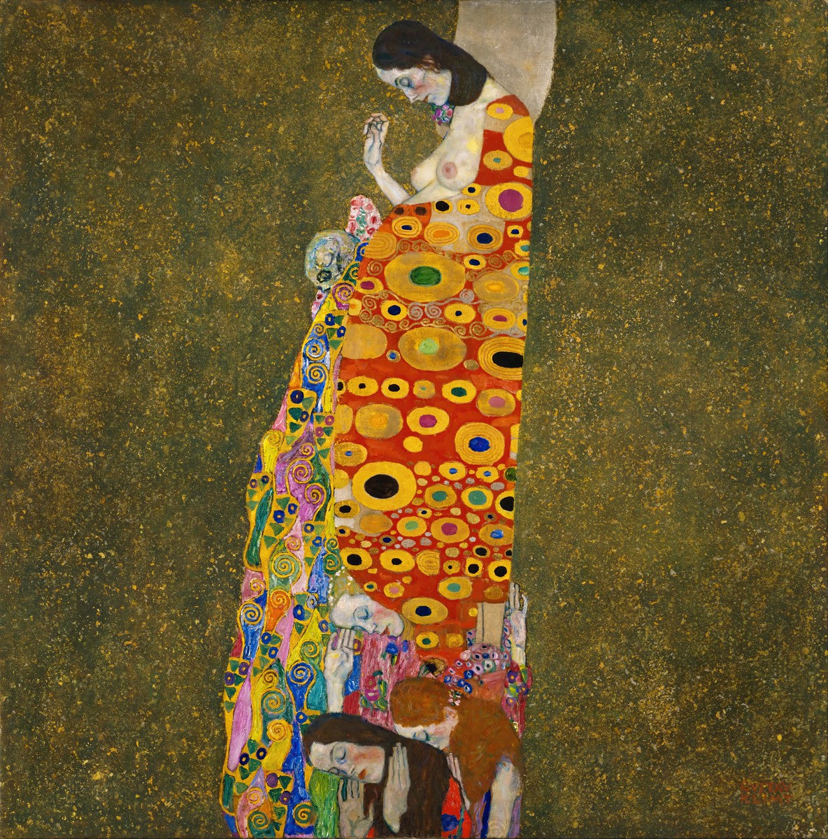 Hope, II by Gustav Klimt