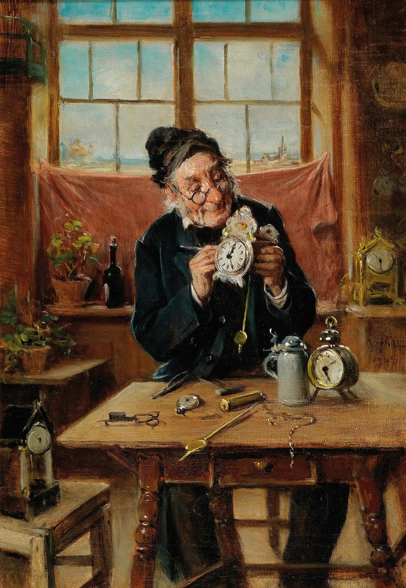 The Watchmaker by Hermann Kern