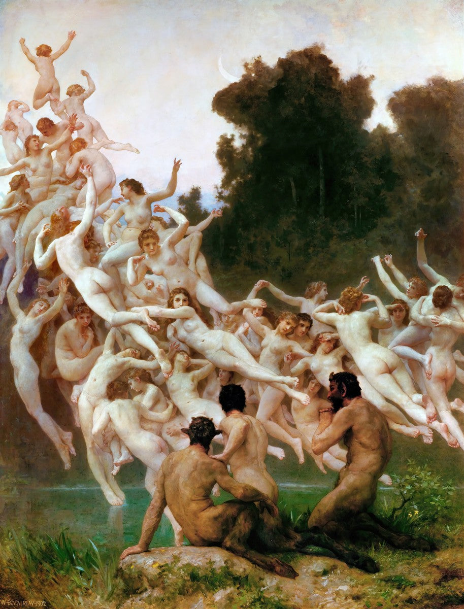 Les Oréades (1902) by William Bouguereau