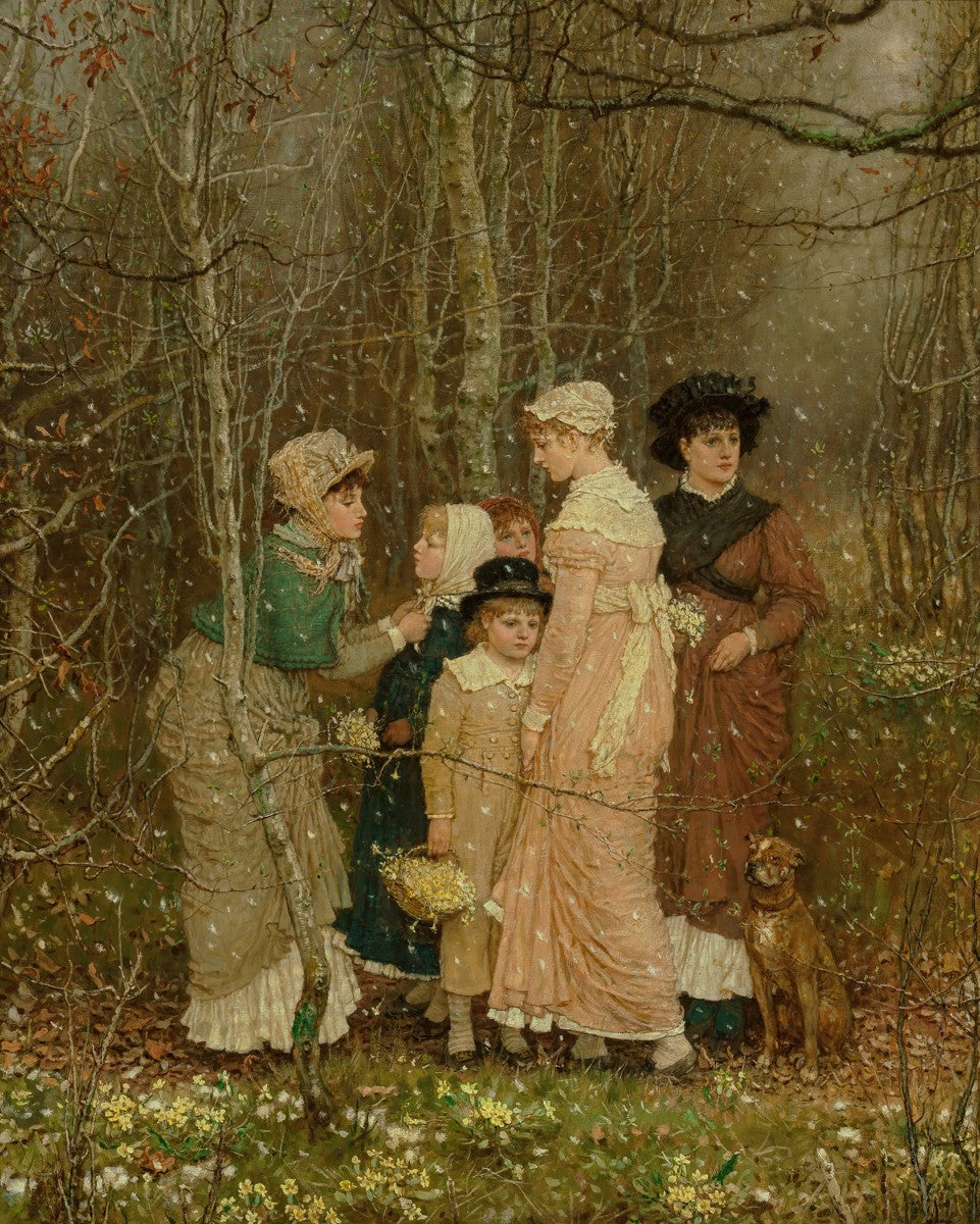 Snow in Spring by George Henry Boughton