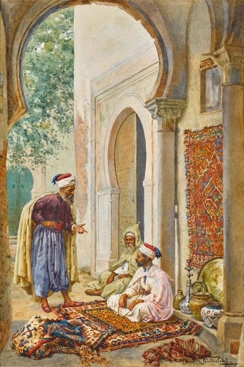 The Merchant by Giulio Rosati