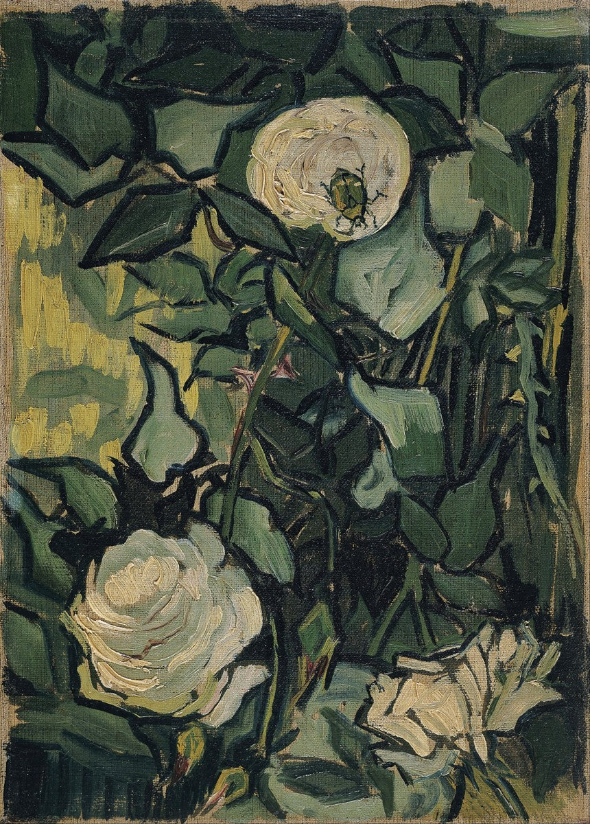 Roses (1890) by Vincent van Gogh