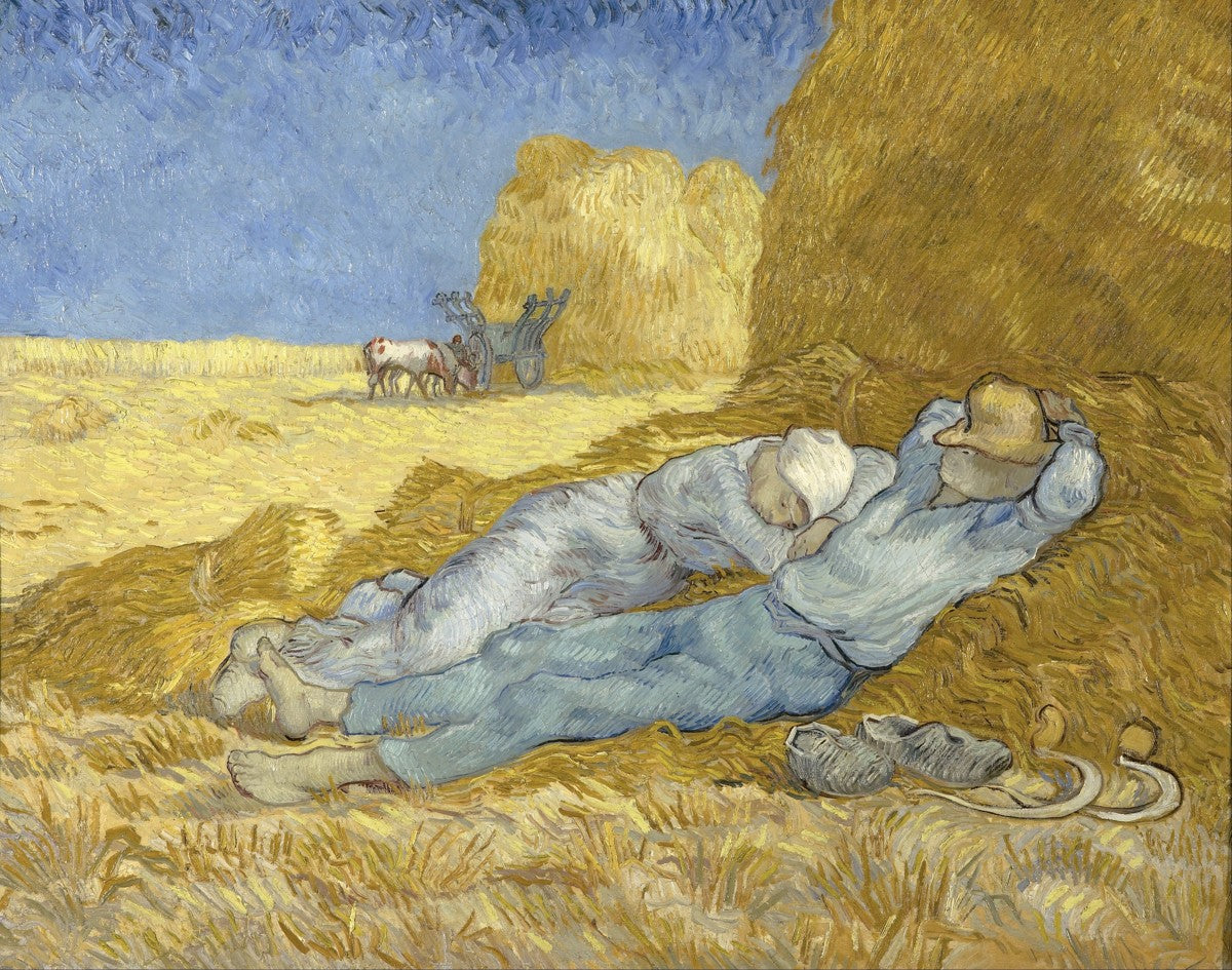 The Siesta by Vincent van Gogh