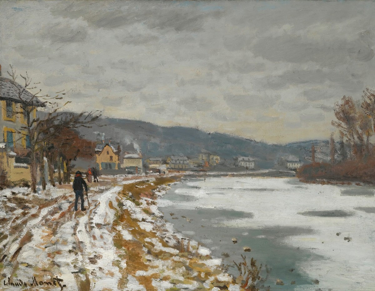 La Seine À Bougival by Claude Monet