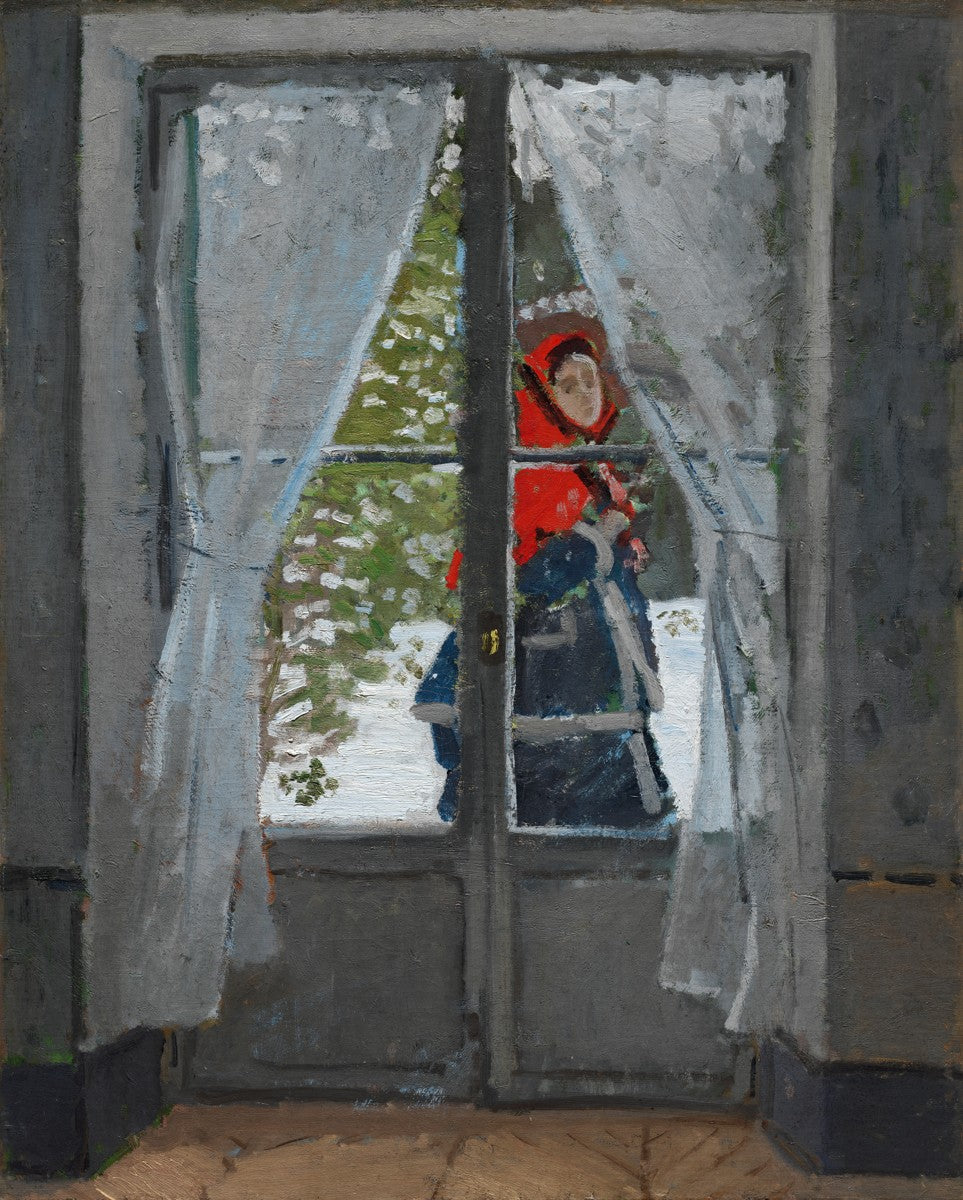 The Red Kerchief by Claude Monet