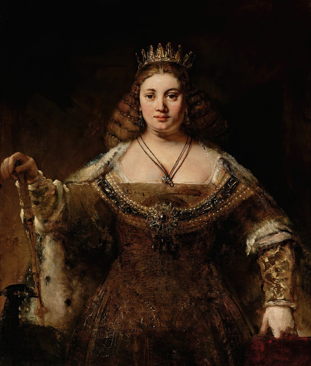 Juno by Rembrandt van Rijn