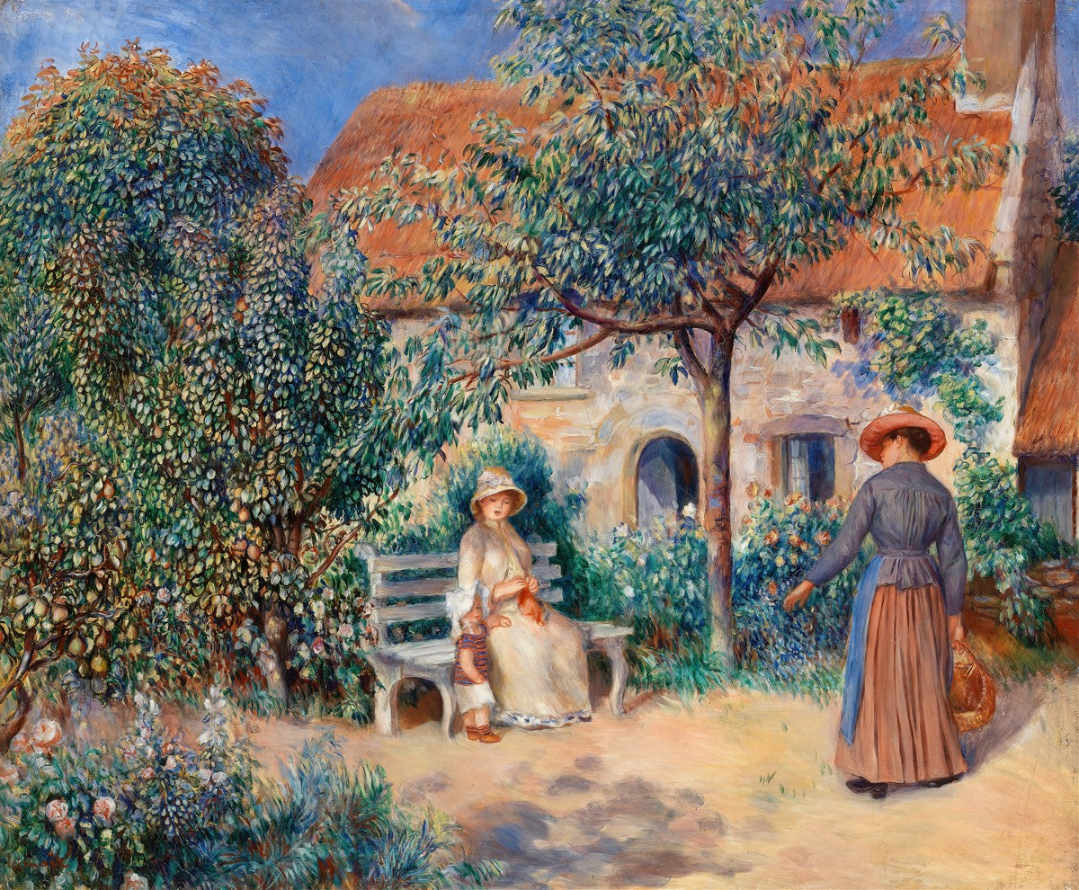 In Brittany (En Bretagne) by Pierre-Auguste Renoir