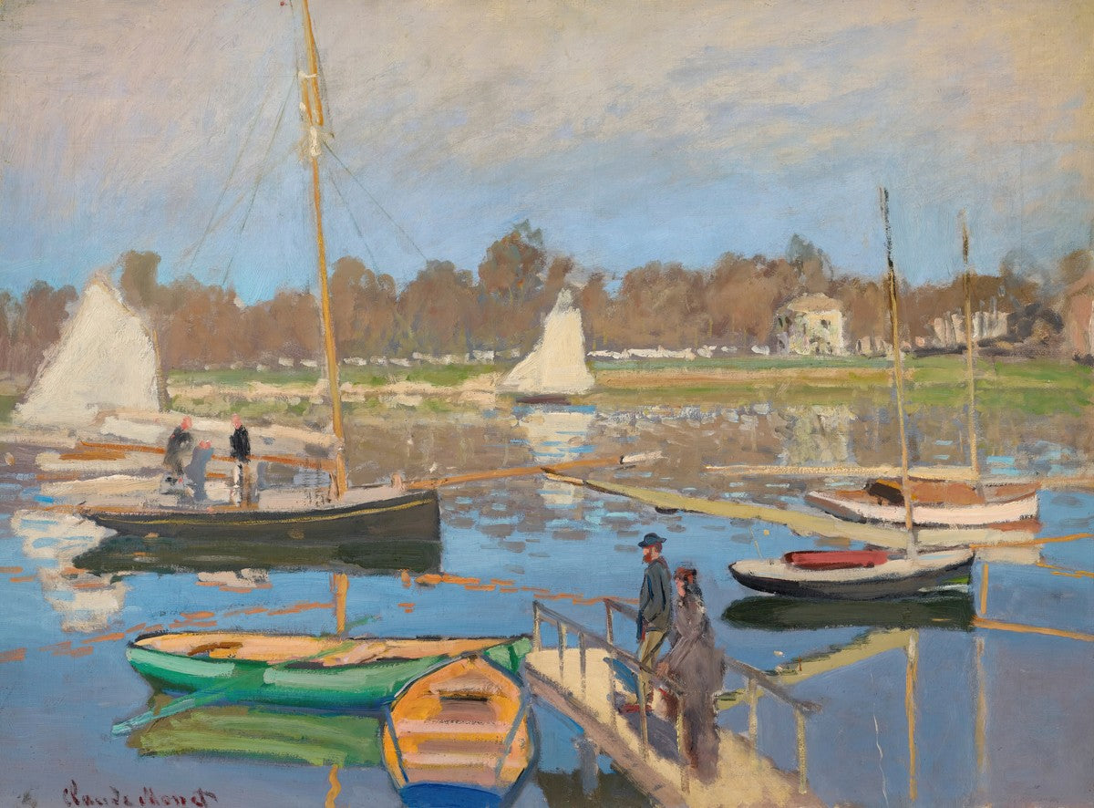 Le bassin d’Argenteuil by Claude Monet