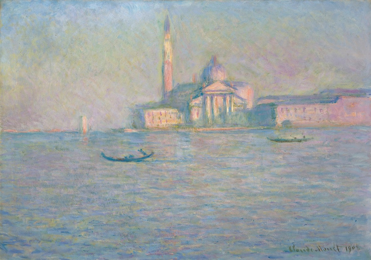 The Church of San Giorgio Maggiore, Venice by Claude Monet