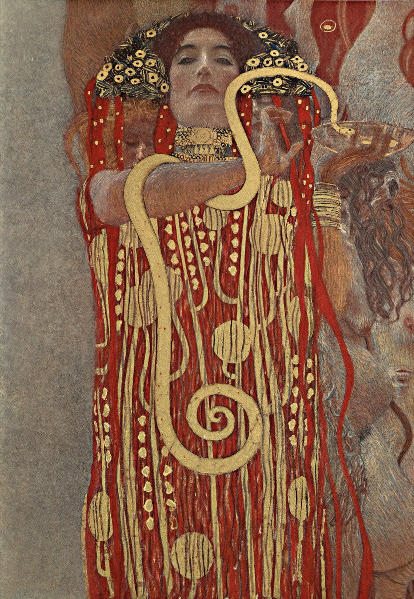 Hygieia by Gustav Klimt