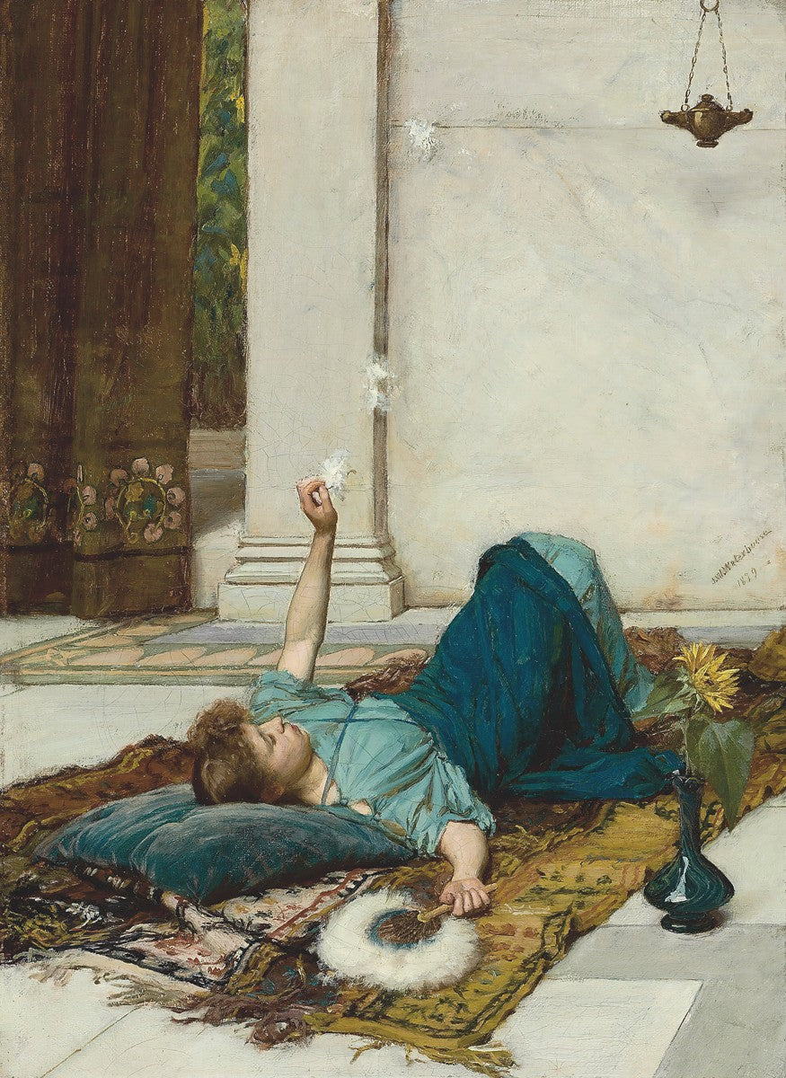 Dolce Far Niente (1879) by John William Waterhouse