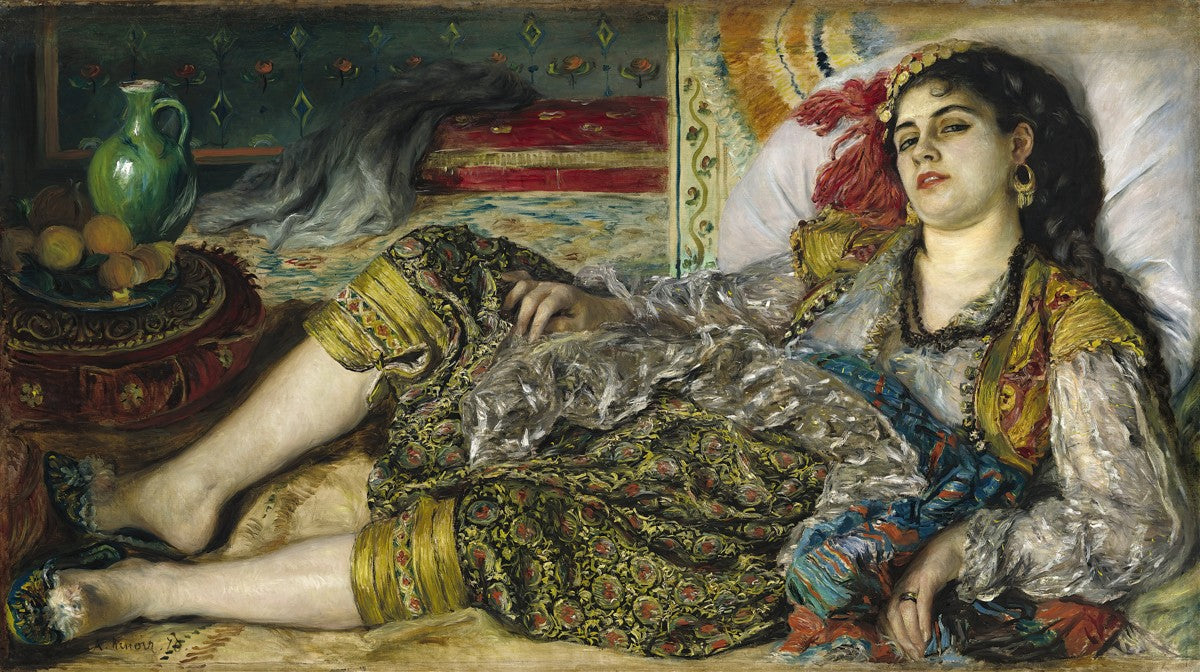 Odalisque by Pierre-Auguste Renoir