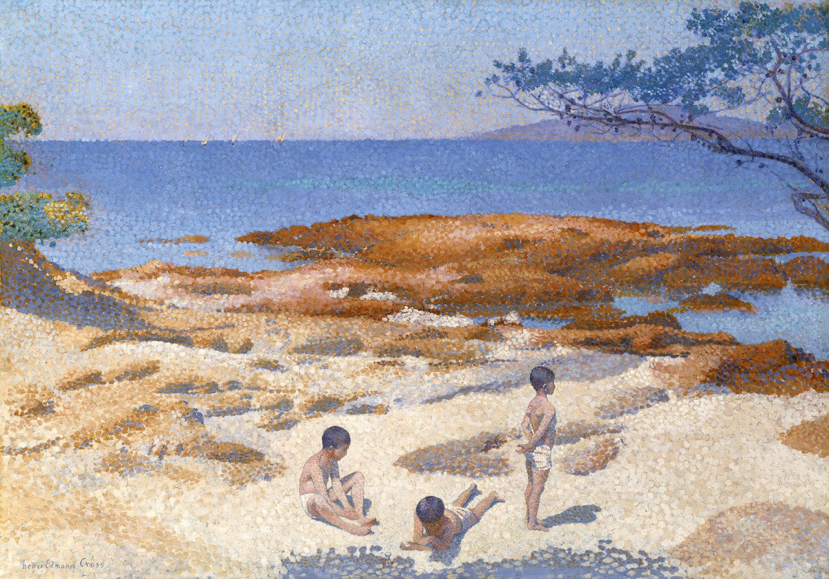 Beach at Cabasson (1891–1892) by Henri Edmond Cross