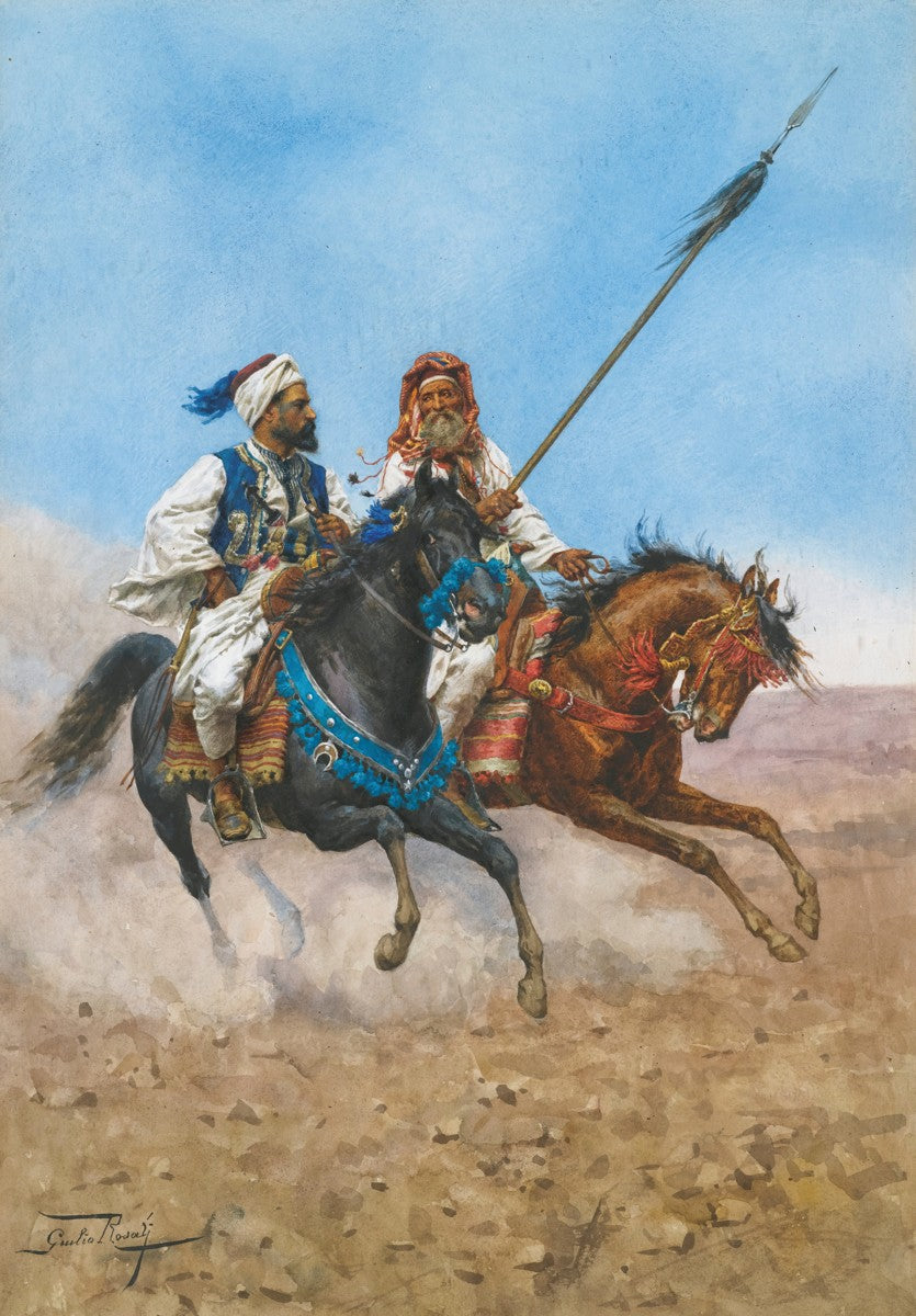 The Arab Riders by Giulio Rosati