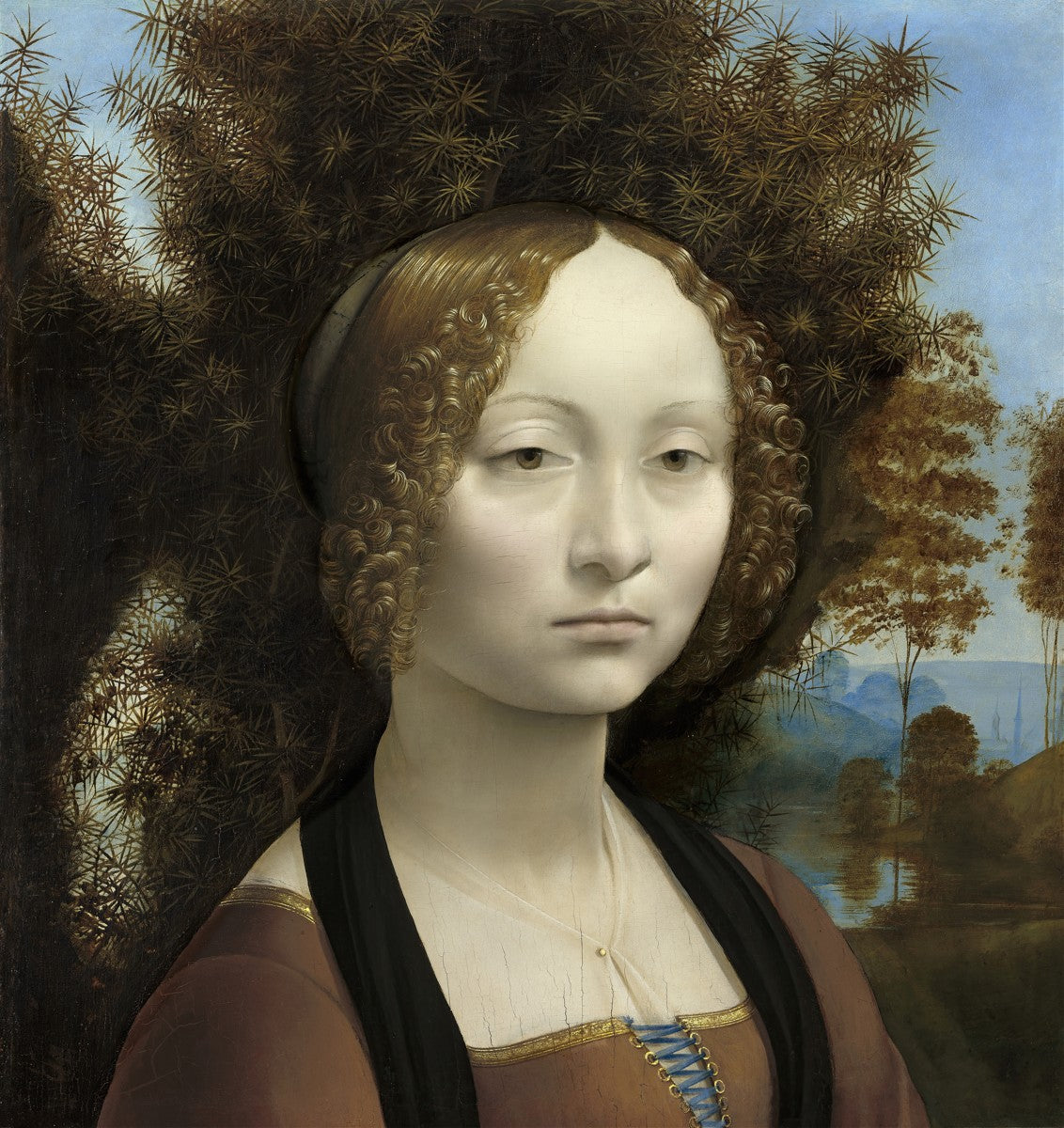 Ginevra de’ Benci by Leonardo da Vinci