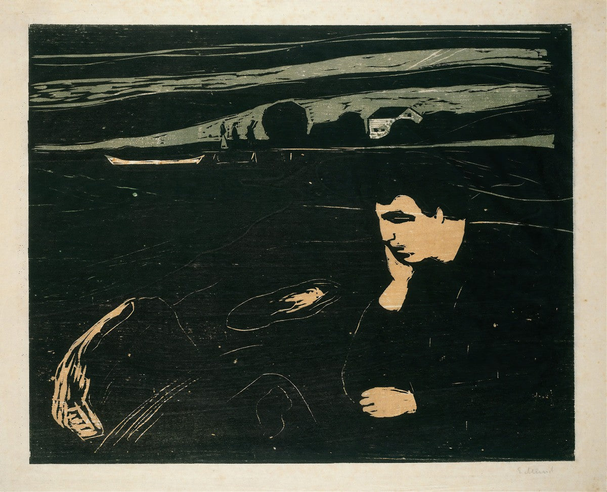 Melancholy III by Edvard Munch