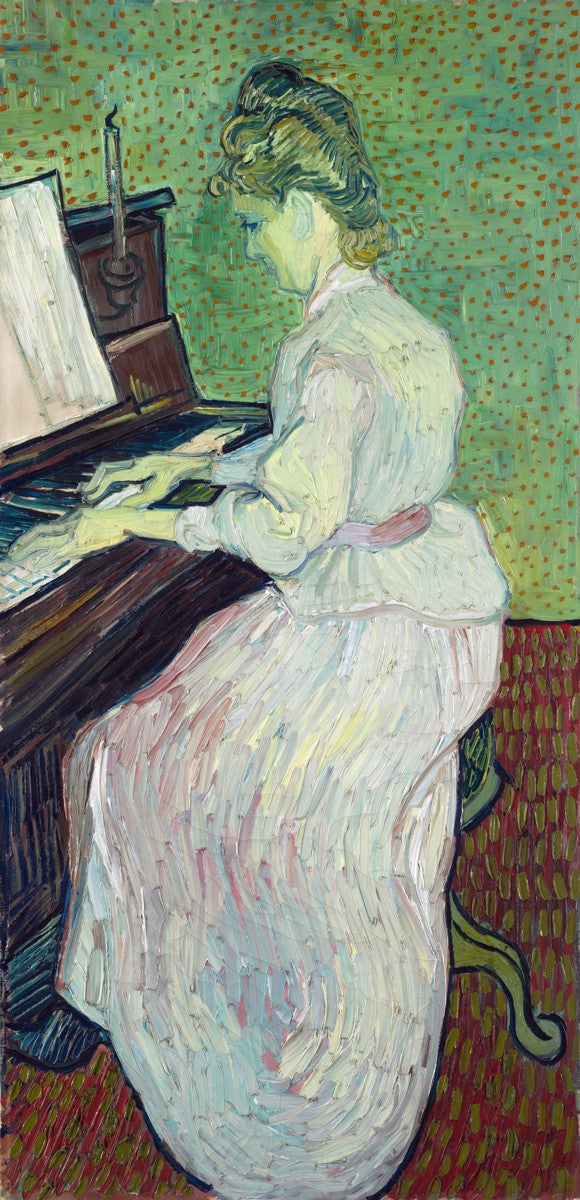 Marguerite Gachet at the Piano by Vincent van Gogh