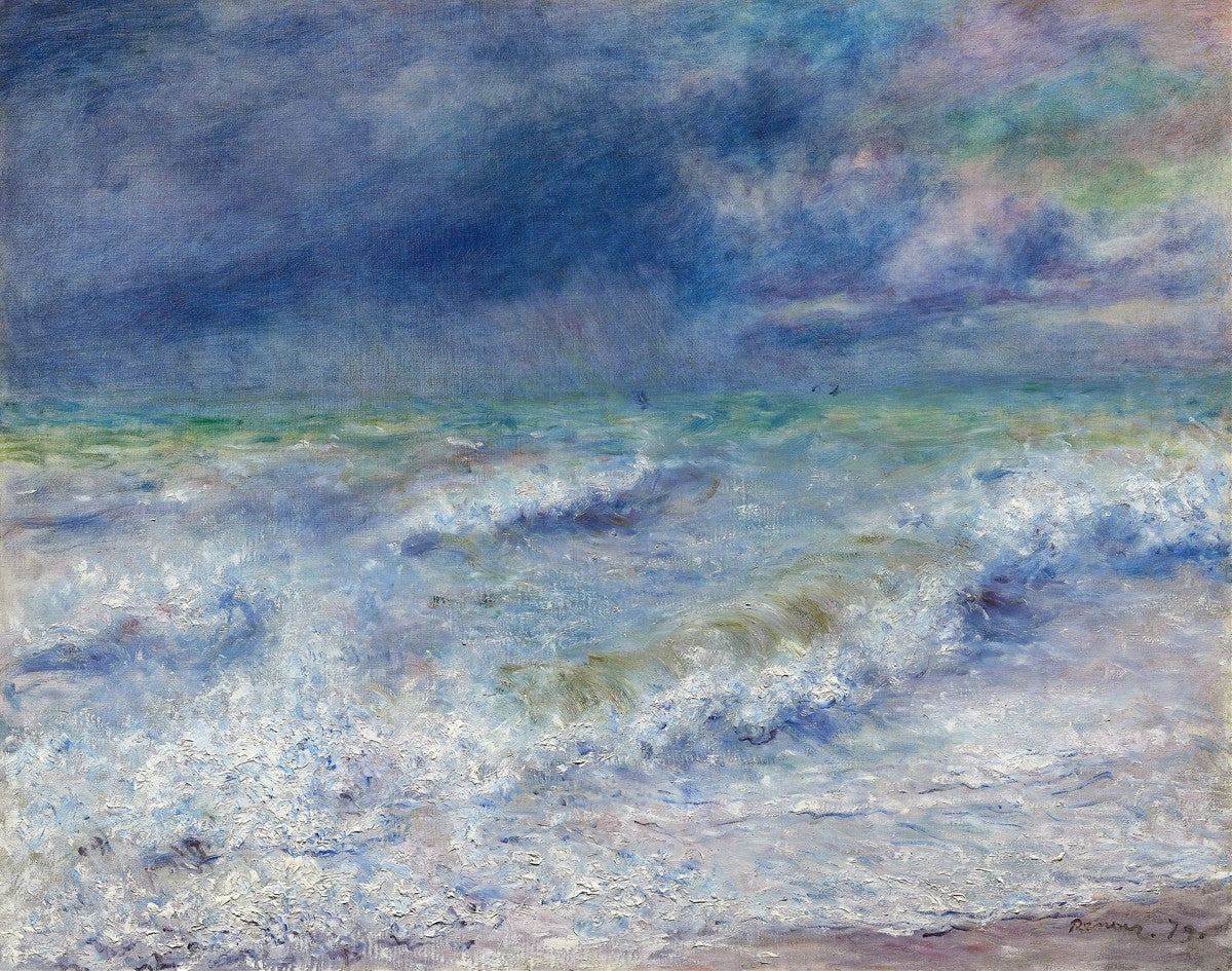 Seascape by Pierre-Auguste Renoir