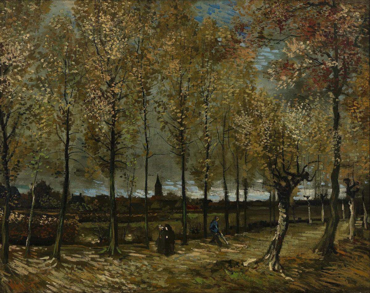 Poplars near Nuenen by Vincent van Gogh