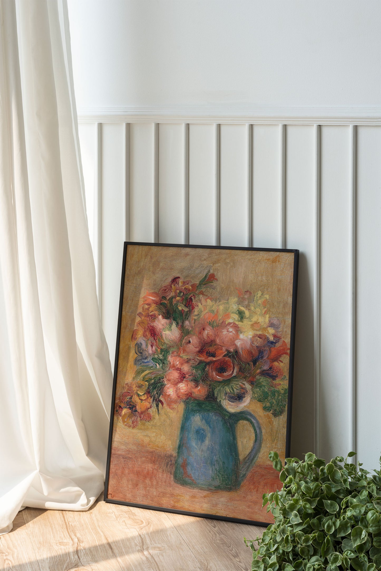 Vase of Flowers (Vase de fleurs) by Pierre-Auguste Renoir Fine Art Print