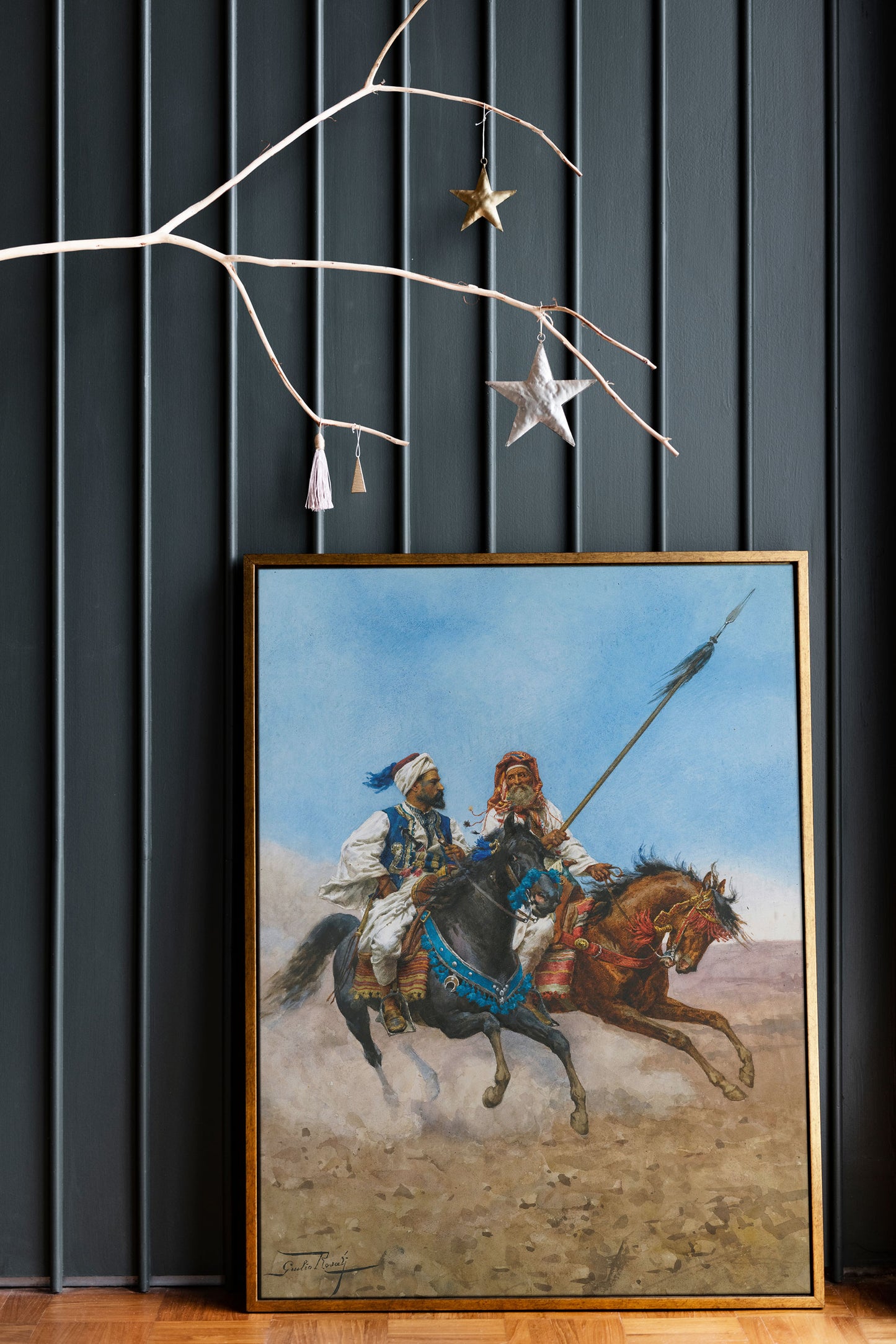 The Arab Riders by Giulio Rosati