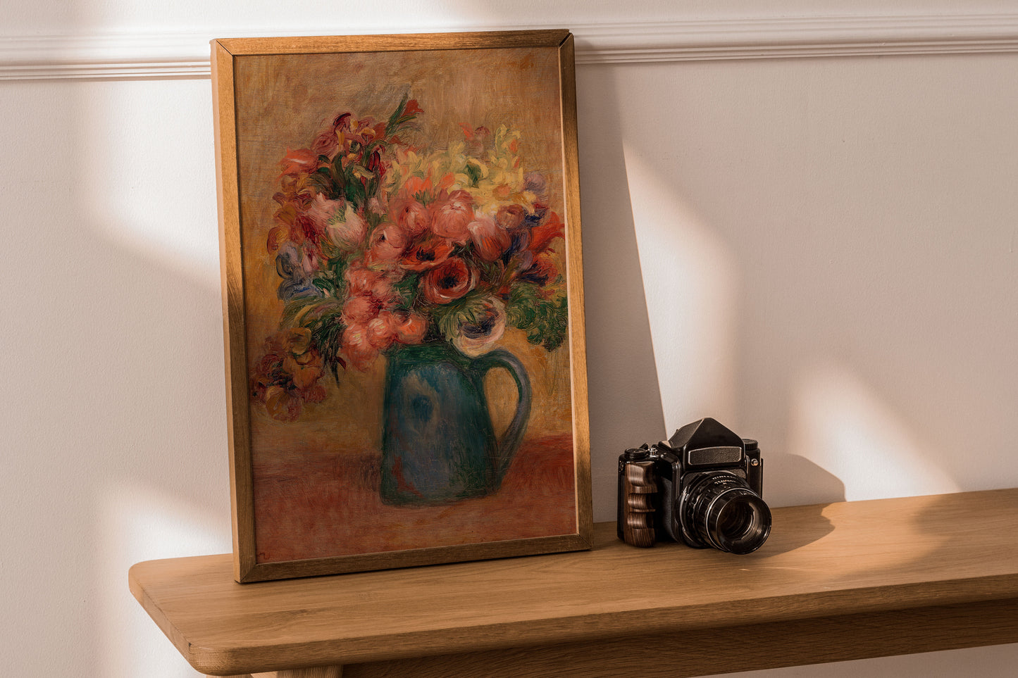 Vase of Flowers (Vase de fleurs) by Pierre-Auguste Renoir Fine Art Print