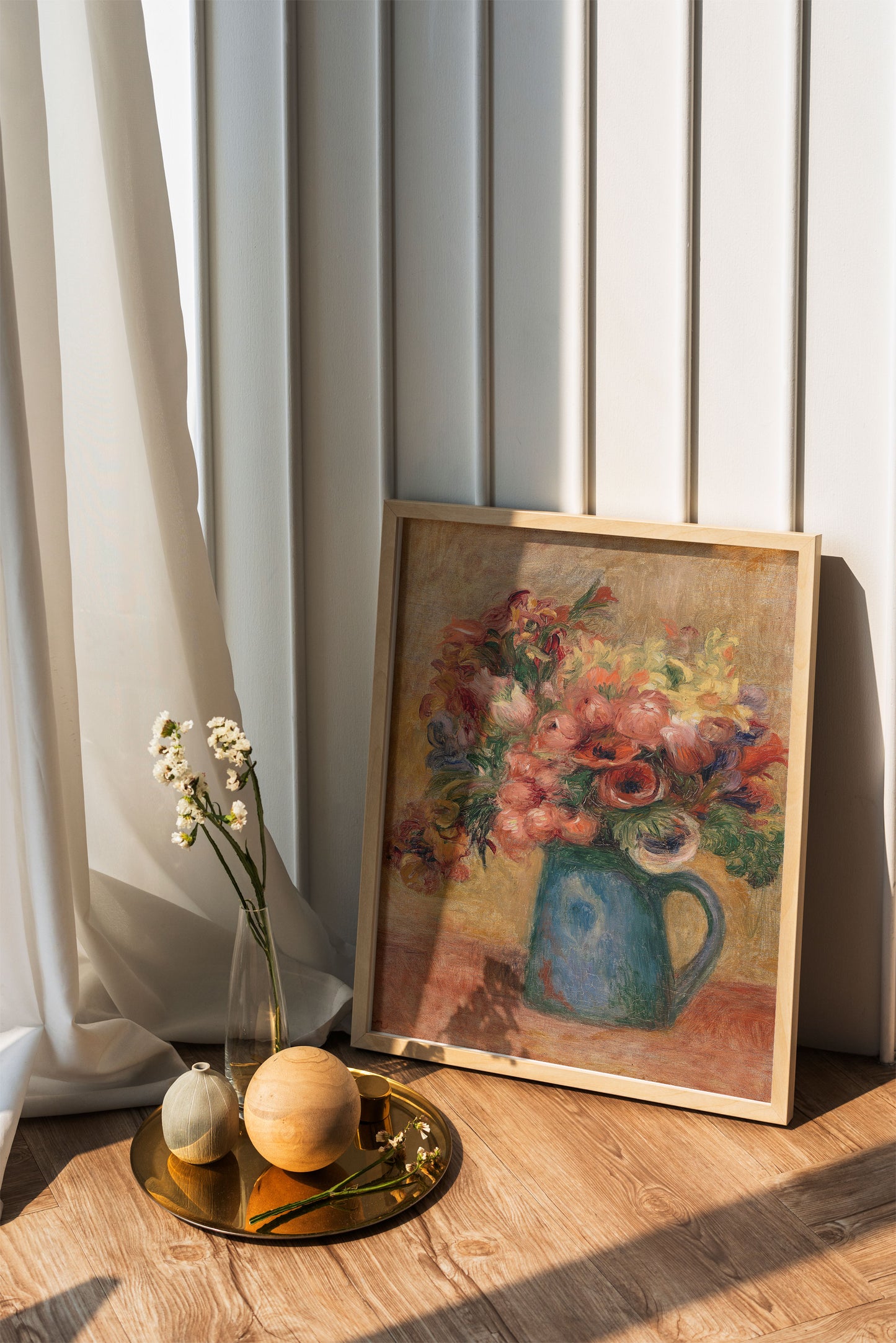 Vase of Flowers (Vase de fleurs) by Pierre-Auguste Renoir Fine Art Print