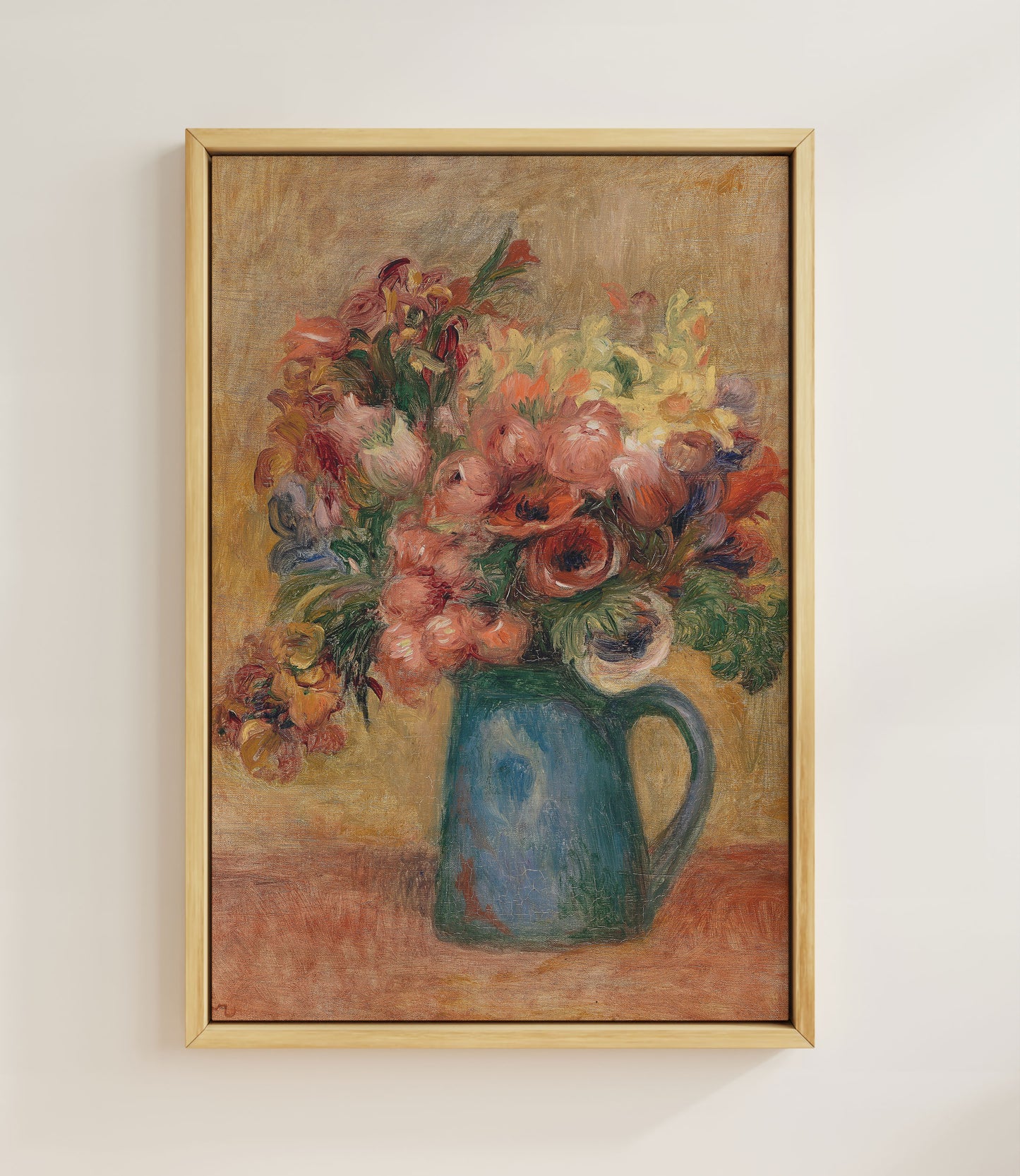 Vase of Flowers (Vase de fleurs) by Pierre-Auguste Renoir Fine Art Print