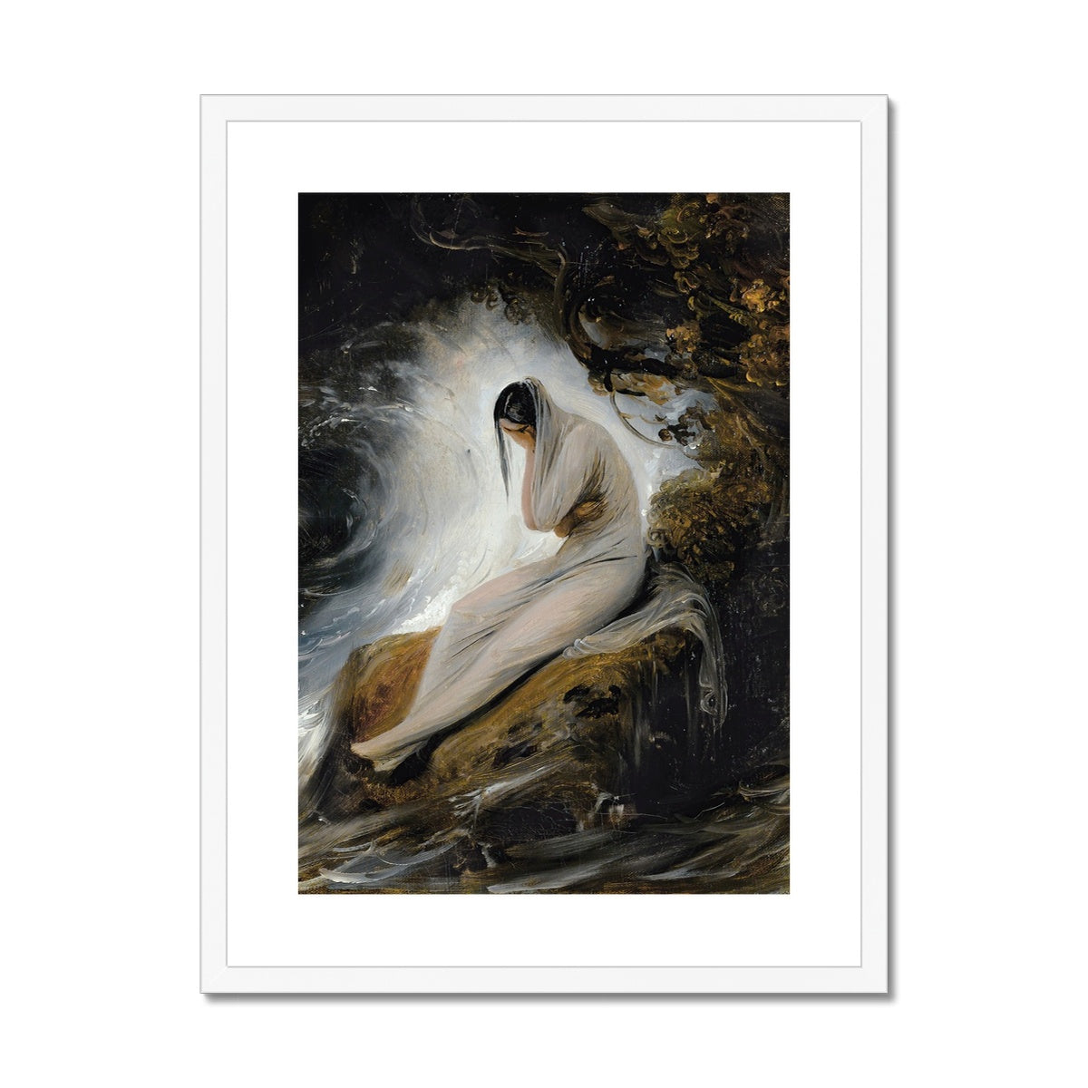 The Maiden’s Lament by Horace Vernet Framed & Mounted Print