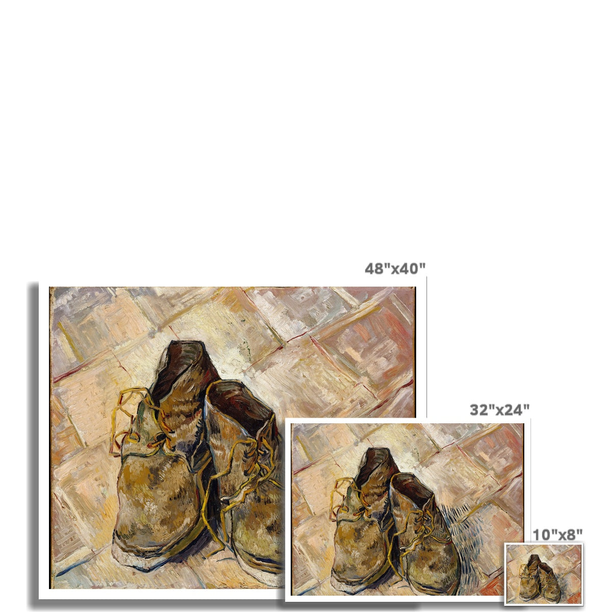 Shoes by Vincent van Gogh Fine Art Print