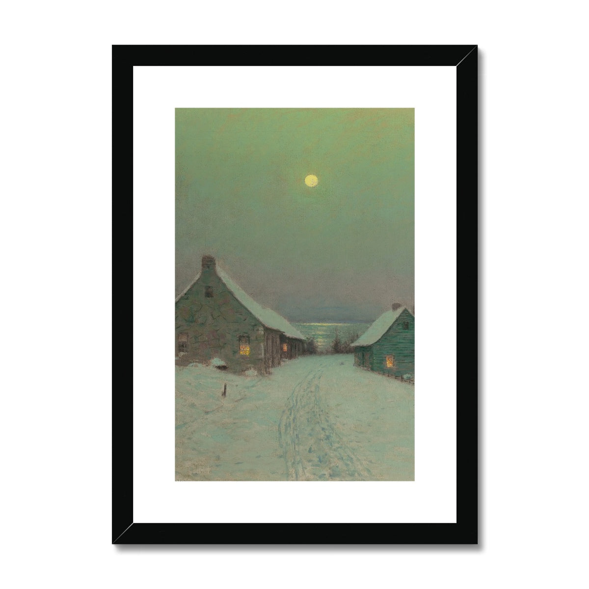 Christmas Eve by Birge Harrison  Framed & Mounted Print