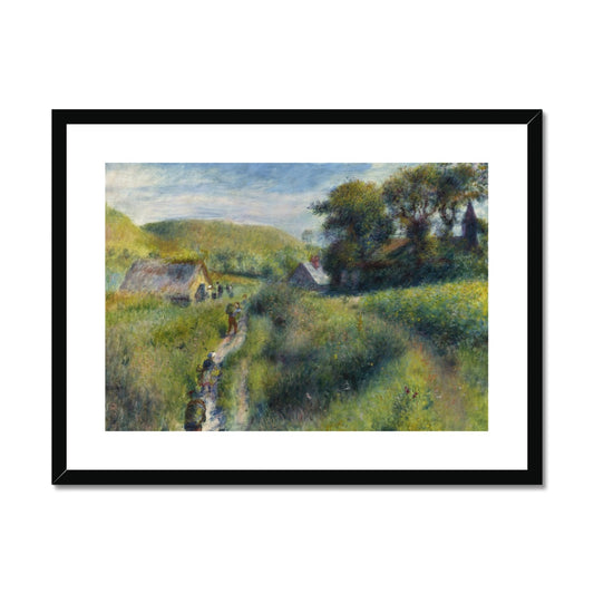 The Mussel Harvest by Pierre-Auguste Renoir Framed & Mounted Print