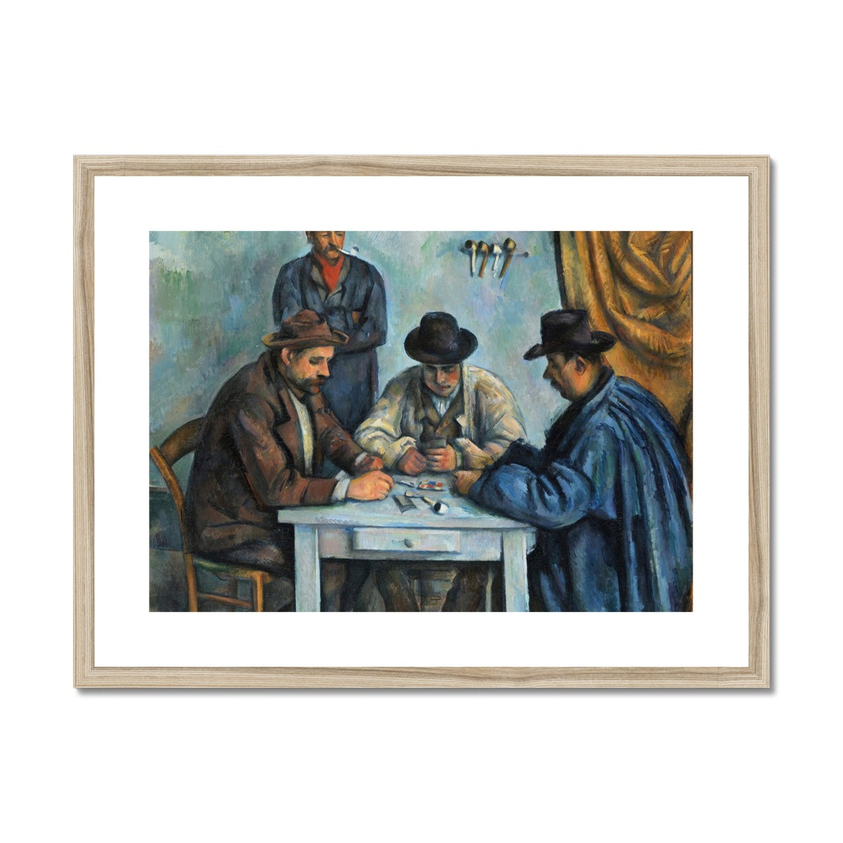 The Card Players by Paul Cézanne Framed & Mounted Print