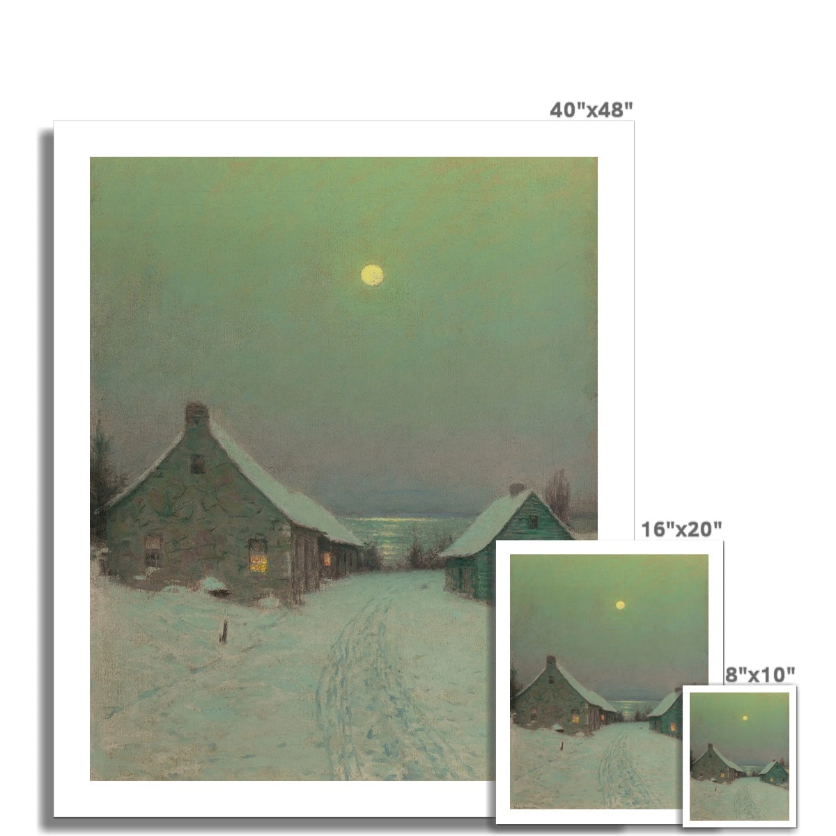 Christmas Eve by Birge Harrison  Fine Art Print