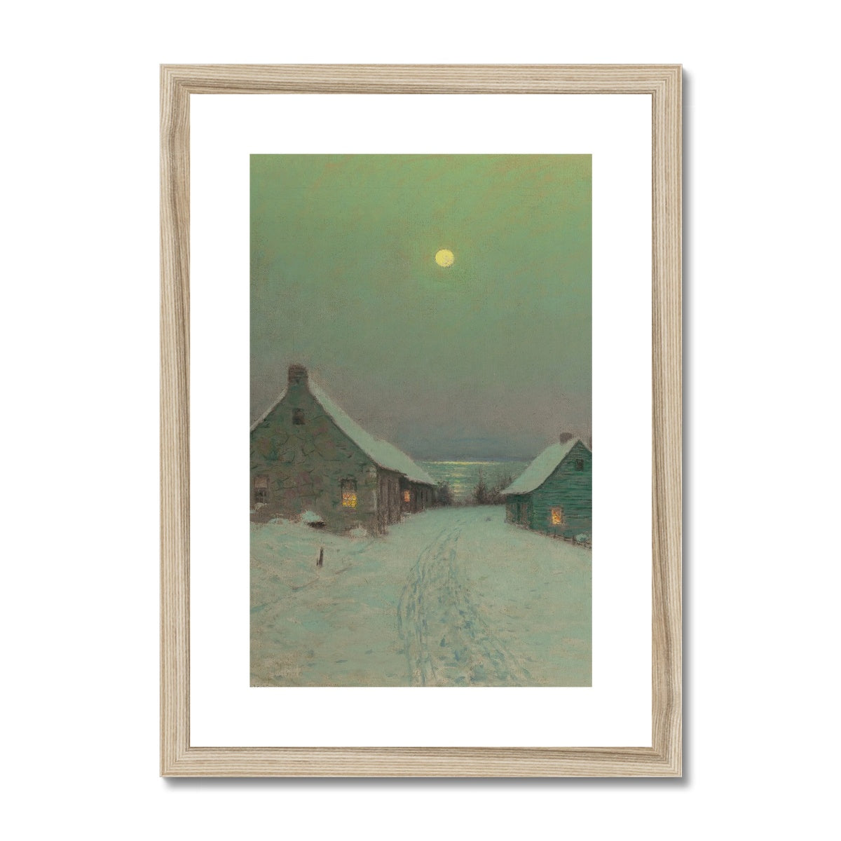 Christmas Eve by Birge Harrison  Framed & Mounted Print