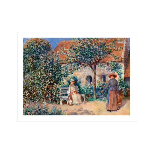 In Brittany (En Bretagne) by Pierre-Auguste Renoir Fine Art Print