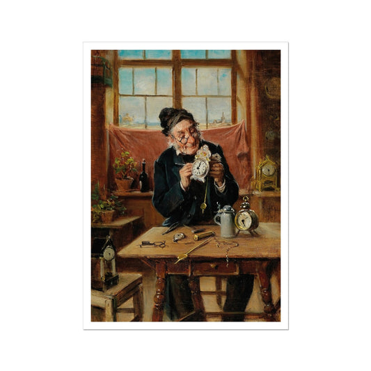 The Watchmaker by Hermann Kern Fine Art Print