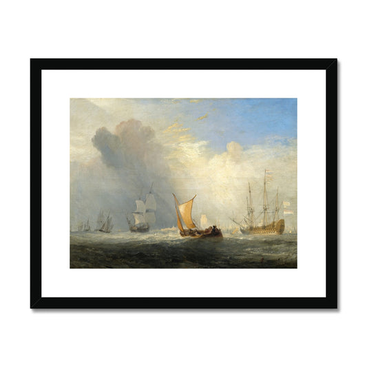 Rotterdam Ferry-Boat by Joseph Mallord William Turner Framed & Mounted Print