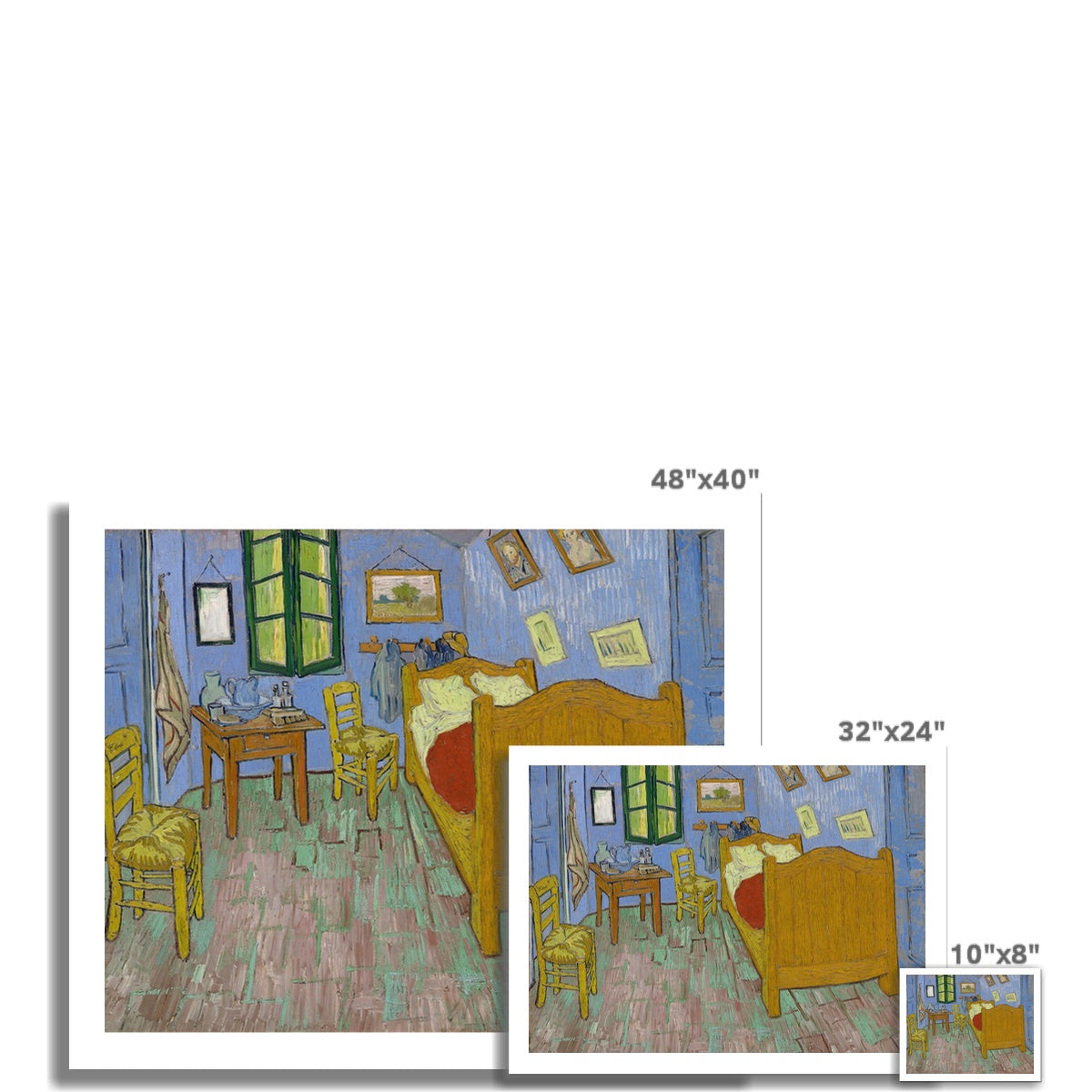 The Bedroom by Vincent van Gogh Fine Art Print