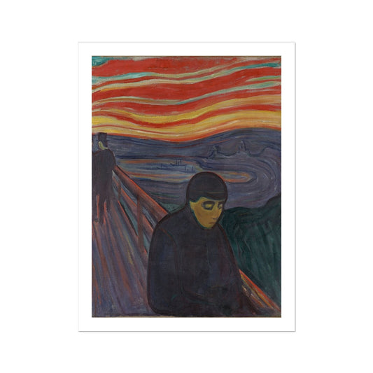 Despair by Edvard Munch Fine Art Print