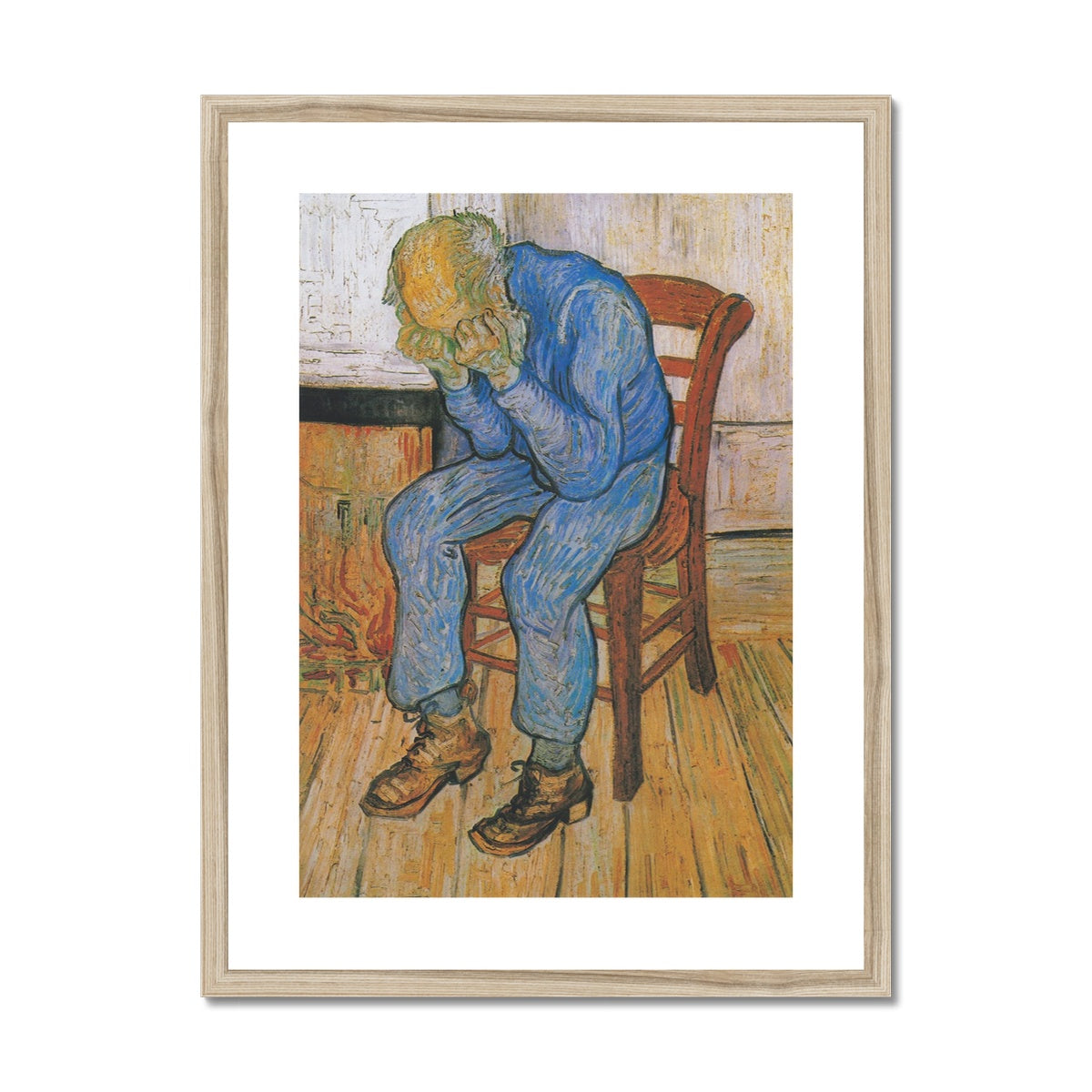 At Eternity’s Gate by Vincent van Gogh Framed & Mounted Print